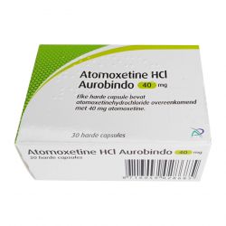 Атомоксетин HCL 40 мг Европа :: Аналог Когниттера :: Aurobindo капс. №30 в Кызыле и области фото
